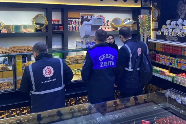 Kocaeli Gebze'de zabıta denetimlerine devam