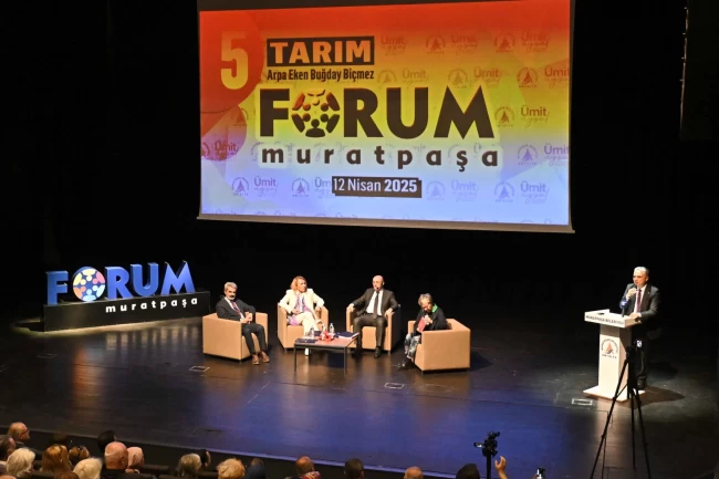 Forum Muratpaşa'da tarımın yol haritası belirlendi