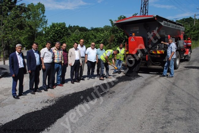 ÇAKIR: “KÖYLERİMİZDE YOL SORUNU KALMAYACAK”