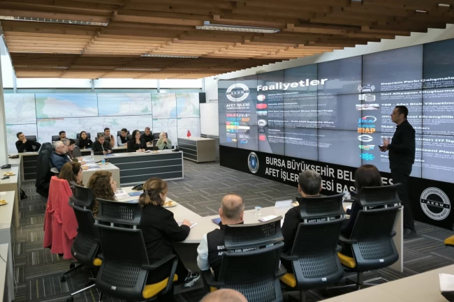 Bursa Büyükşehir'den 'Deprem Parkı' çalıştayı
