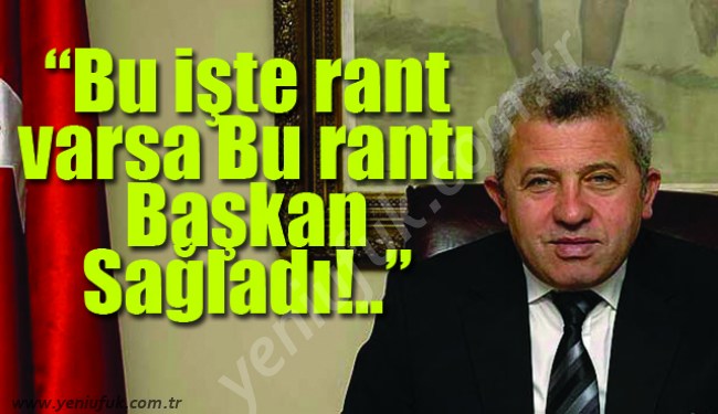 "PLANI BAŞKAN BİZZAT KENDİSİ HAZIRLATTI!.."