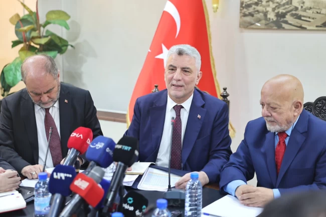 Bakan Bolat'tan Şam'da kritik görüşme