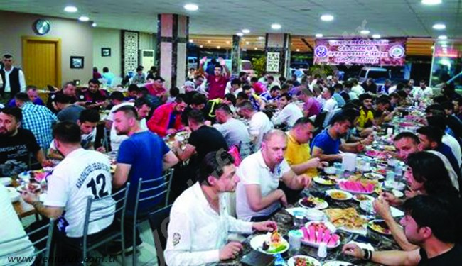 GENÇEREĞLİLİLER İFTARDA BULUŞTU..