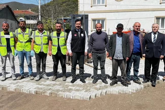 Bursa Yenişehir'de Ercan Özel sahada! Burcun'un yolları yenileniyor