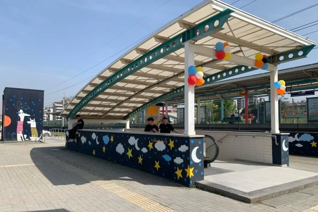 Bursa Büyükşehir'den 'Çocuk Dostu' istasyon