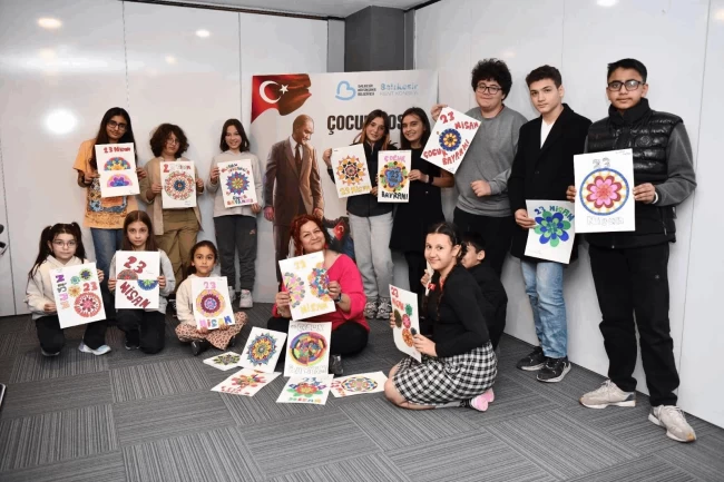 Balıkesir Büyükşehir'den çocukların hayal gücünü geliştiren etkinlik