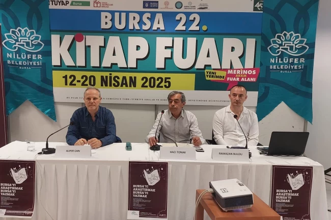 Bursa Kitap Fuarı'nda Bursa araştırmacıları okurlarıyla buluştu