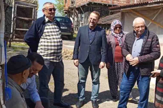 Ak Parti Şile mahalle ziyaretlerini hız kesmeden sürdürüyor