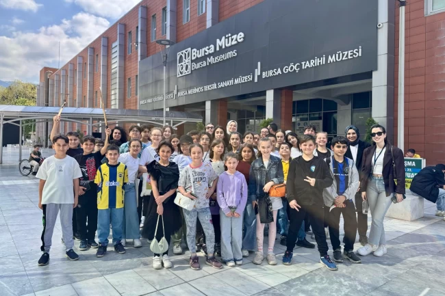 TEGV'li çocuklara Bursa'da kültür dolu armağan