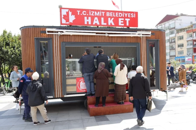 Halk Et Mobil Belediye Meydanı'nda!