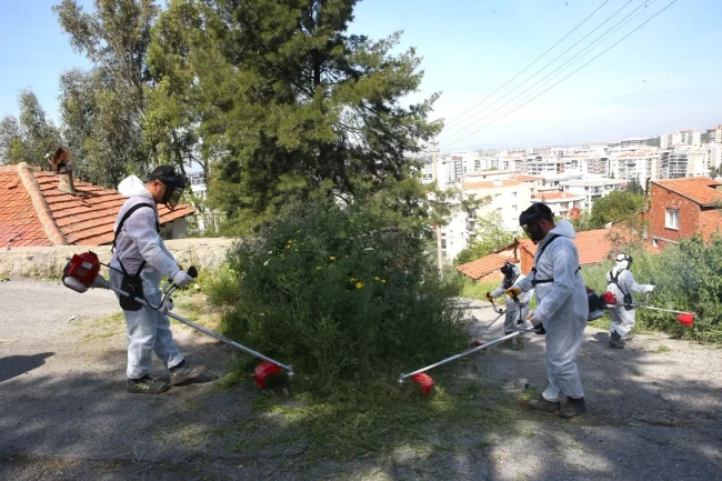 Çiğli'de yaz öncesi yoğun mesai
