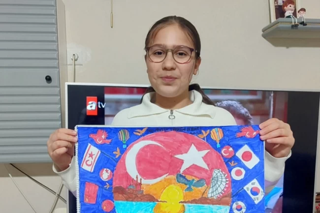 Hayat Kimya minik ressamları ödüllendirdi