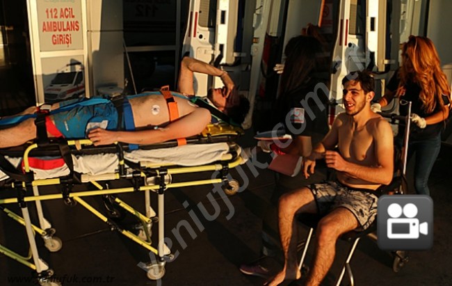 KURTARMAK İÇİN ATLADI, BOĞULUYORDU!..