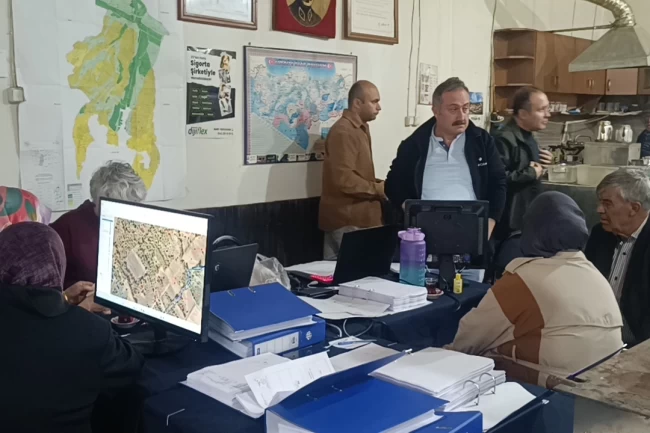 Bilecik Pazaryeri'nde DSİ'nin toplulaştırma çalışmaları sürüyor