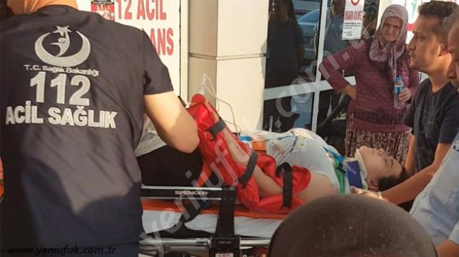 ORMANLI BELDESİNDE TARIM ARACI TAKLA ATTI