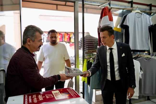 MHP'li başkanlardan esnafa şiftah parası!