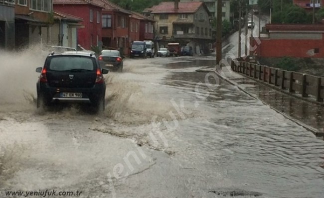YAĞMUR SU BASKINLARINA NEDEN OLDU