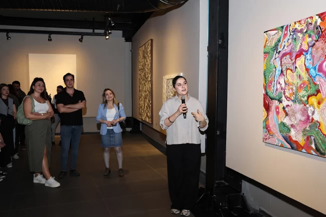 "Baktığın Yerde" sergisi Nilüfer'de izlemine açıldı