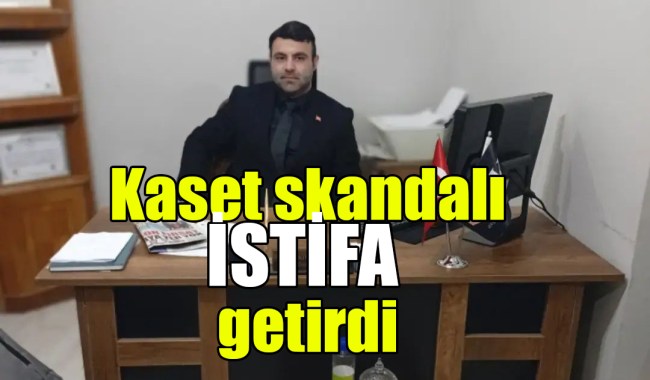 Adalet ve Birlik Partisi İl Başkanı istifa etti