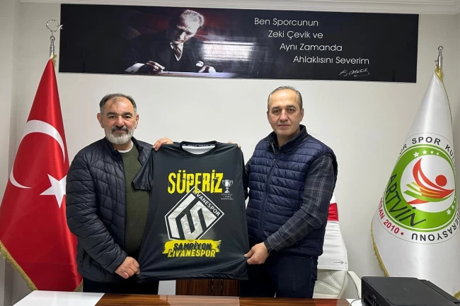 Şampiyon Bursa Livanespor'dan ASFK Başkanı Dağ'a ziyaret