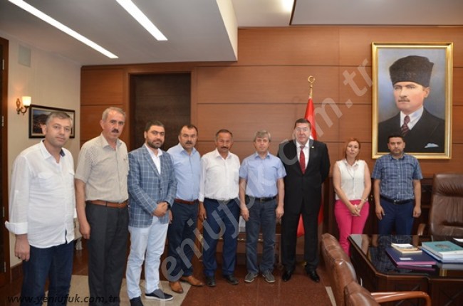 ALAPLI BELEDİYESİNDEN HAYIRLI OLSUN ZİYARETİ