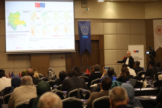 Konya Yerel İklim Değişikliğine Uyum Stratejisi ve Eylem Planı anlatıldı