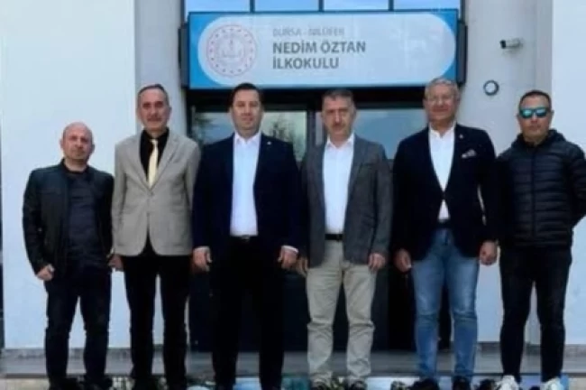 Bursa'da kardeş okullar projesi kapsamında anlamlı ziyaret