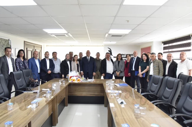 Yunusemreli muhtarlar MASKİ'de ağırlandı