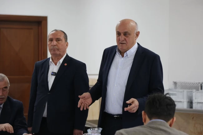 Çumra'da 1 Mayıs öncesi emekçiler buluştu