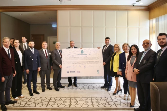 Bursa Büyükşehir ile KalDer 'İyi Niyet Bildirgesi' imzaladı