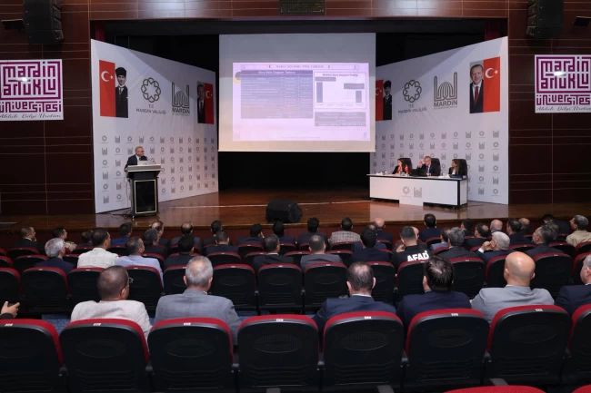 Mardin'de 61,8 milyar TL'lik projeler masaya yatırıldı