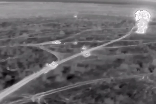 Gelibolu'da gece tatbikatı görüntüleri paylaşıldı