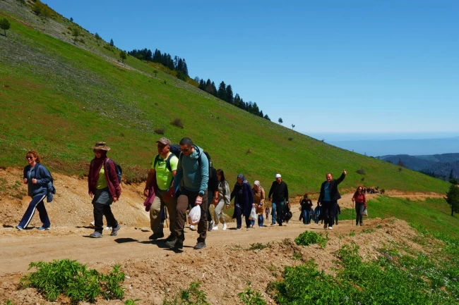 Sakarya'nın zirvesine adımladılar