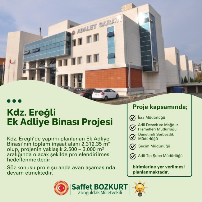 Kdz.Ereğli Ek Adliye Binası Projesi