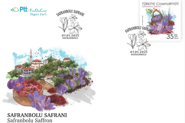 PTT'den 'Safranbolu Safranı' anma pulu