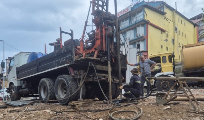 Kdz.Ereğli Aile Sağlığı Merkezi zemin etüt çalışmaları başladı