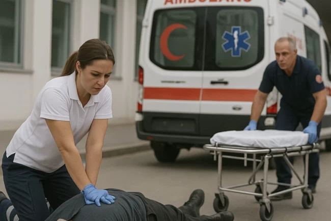 Antalya Kumluca'da kalp krizi! Durumu kritik!