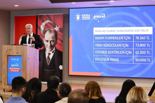 Başkan Bozbey'den BURULAŞ açıklaması: Yüzde 47 zam talebi sürdürülebilir değil