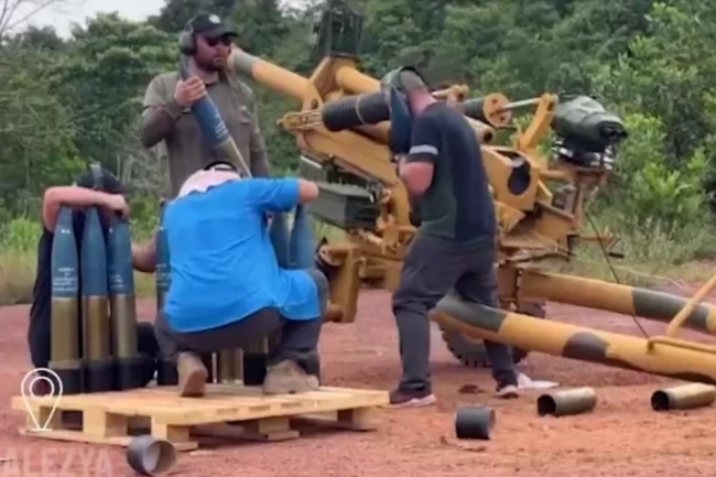 BORAN Obüsü Malezya'daki atışlarda rekor kırdı! 46 saniyede 12 atış!