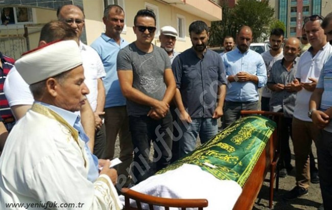 ENİŞTE SONSUZLUĞA UĞURLANDI..