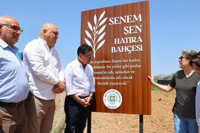 Senem Şen Hatıra Bahçesi Anneler Günü'nde açıldı