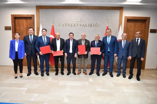 Kayseri'ye hayırsever desteği