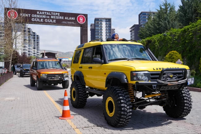 Ankara Keçiören'de özel bireylere özel offroad konvoyu