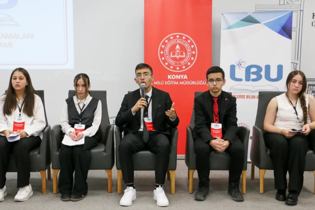 Konya Karatay'da liselerde bilim uygulamaları forumu gerçekleşti