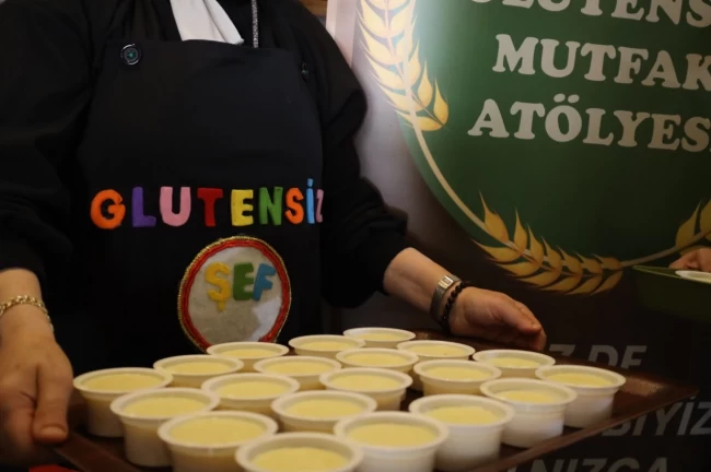 Dünya Çölyak Günü'ne özel yöresel tatlı yapıldı