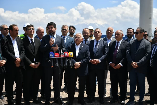 Kayseri Büyükşehir RES'i tanıttı