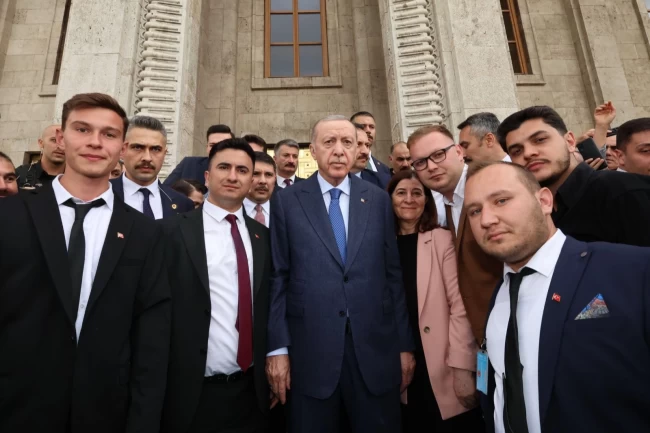 AK Parti Keşan Gençlik Kolları'ndan Ankara çıkarması