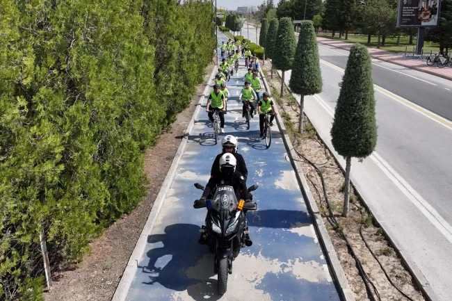 Konya'da 'Güvenli Okul Yolları Projesi' 34 okula yayıldı