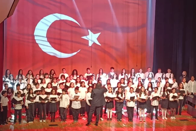 İstanbul Şile'de 87 kişilik çocuk korosuna yoğun ilgi