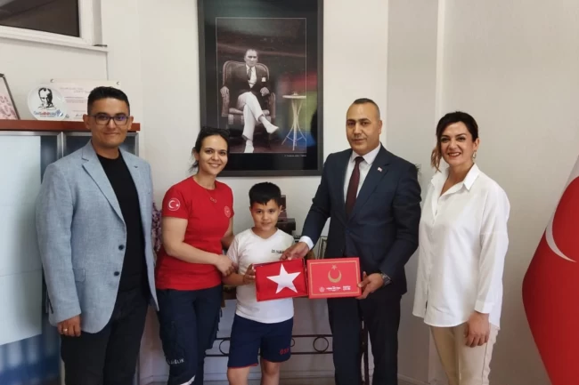 Manisa Büyükşehir, Şehit Süleyman Gür'ün oğlunun özel gününü unutmadı